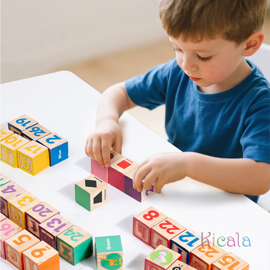 Bloques de números de madera M - Wooden Letter Sign reseña y precio