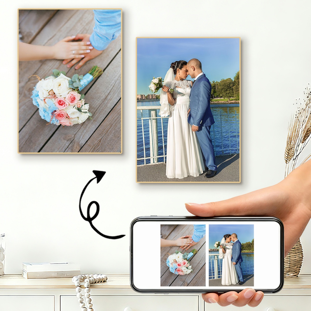 Impresión en Lienzo Personaliz - Home Decor Aesthetic Pinterest reseña y precio