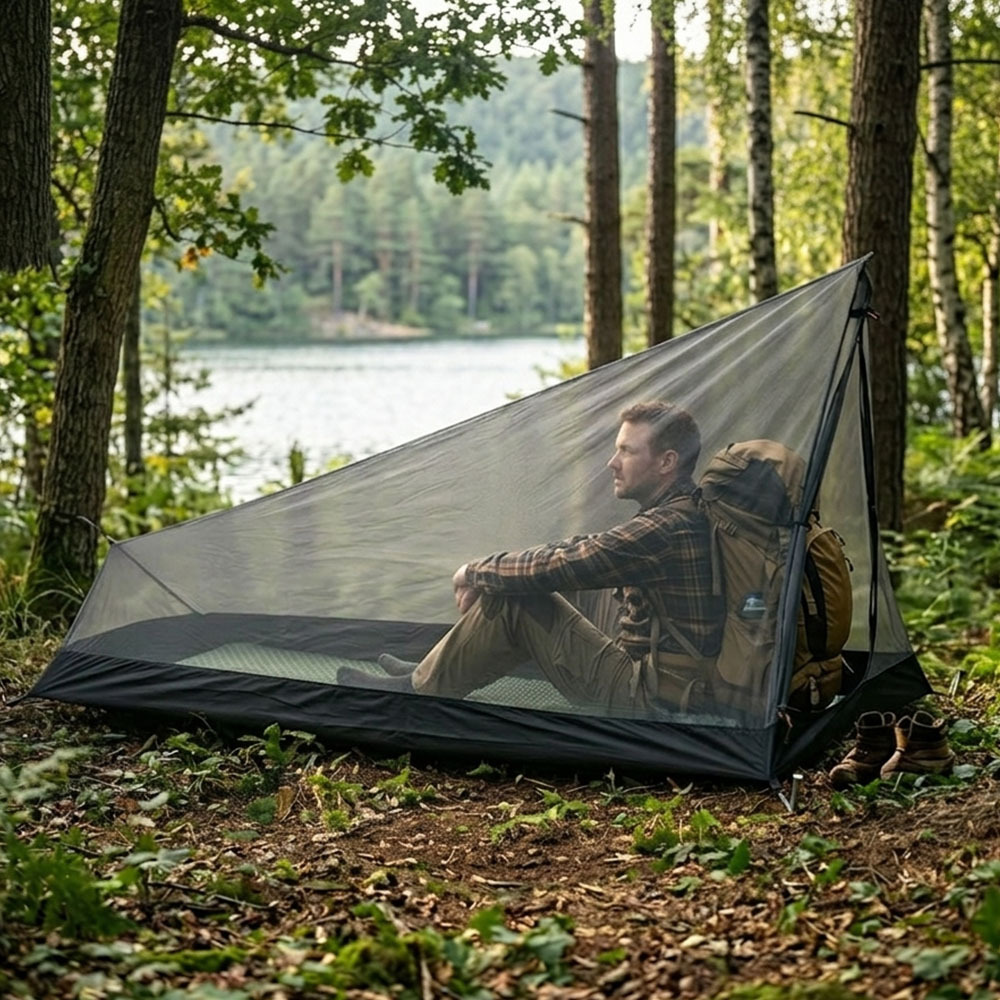 Carpa de malla individual para - Home Decor Solo reseña y precio