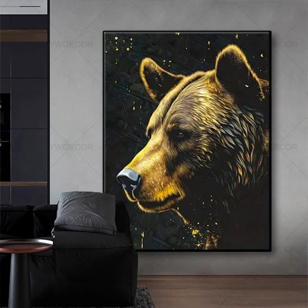Pintura de animales de toro y  - Home Decor Market reseña y precio