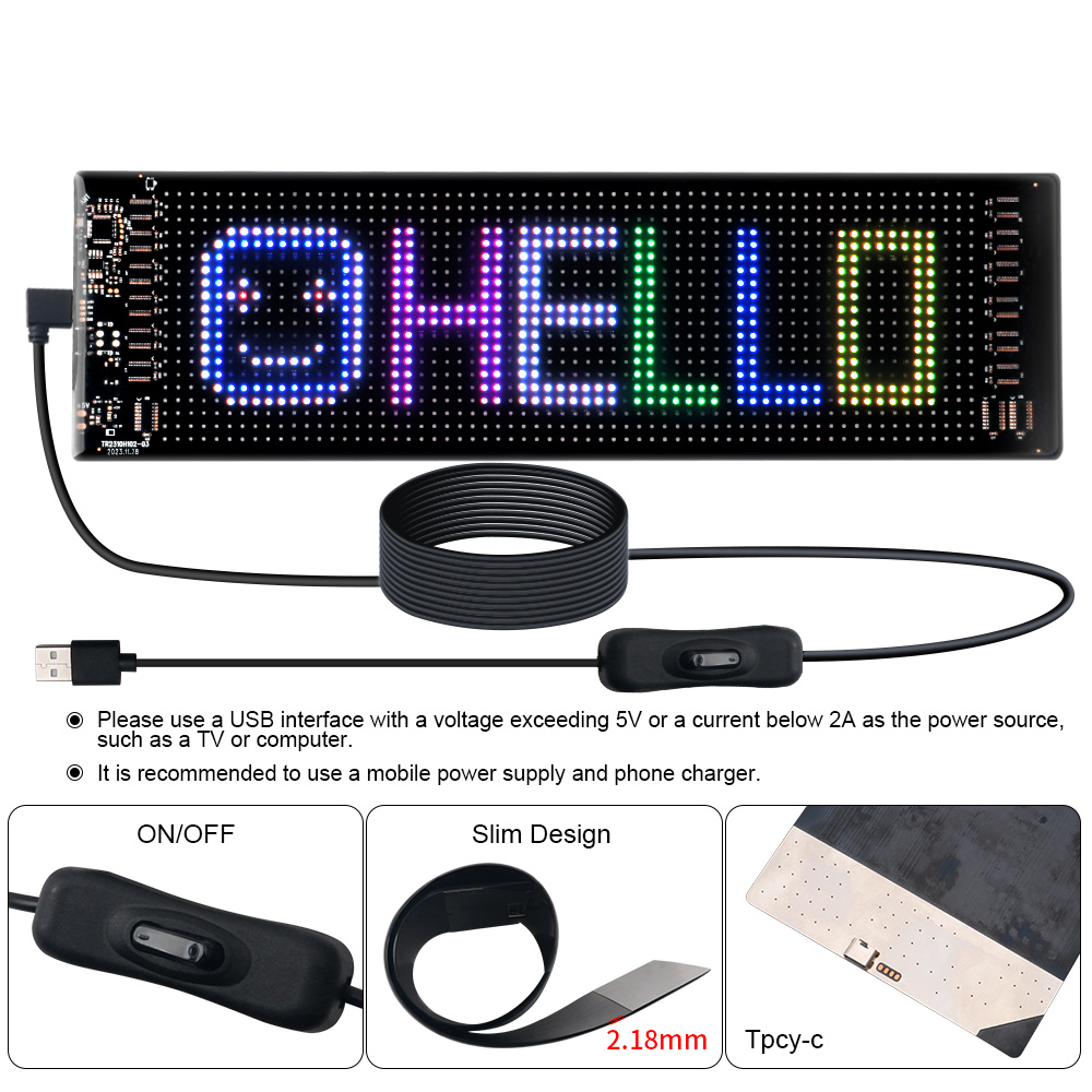 Panel de píxeles de matriz LED - Home Decor Free App reseña y precio