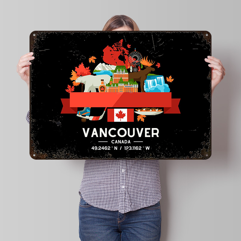 Mapa de la ciudad de Vancouver - Home Decor Vancouver reseña y precio