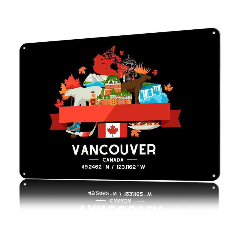 Mapa de la ciudad de Vancouver - Home Decor Vancouver reseña y precio