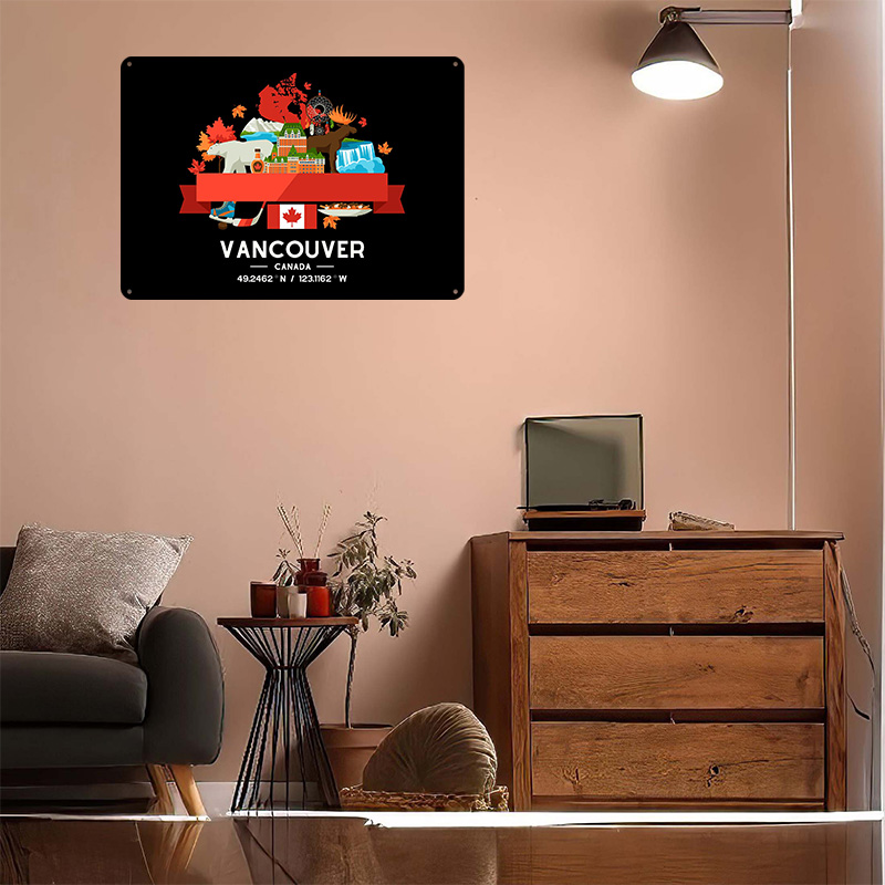 Mapa de la ciudad de Vancouver - Home Decor Vancouver reseña y precio