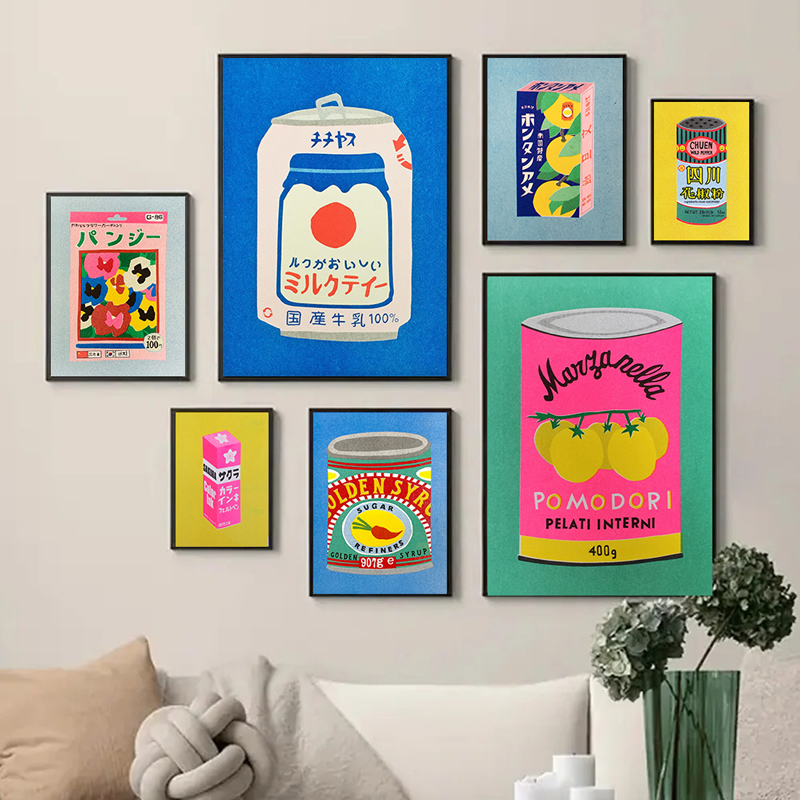 Pintura artística de pared de  - Home Decor Aesthetic Pinterest reseña y precio