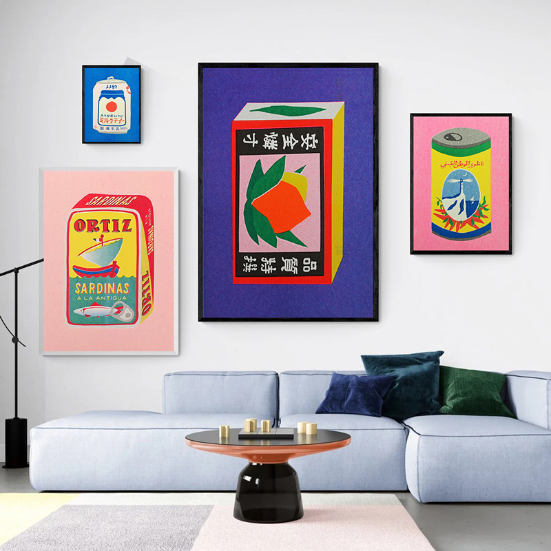 Pintura artística de pared de  - Home Decor Aesthetic Pinterest reseña y precio