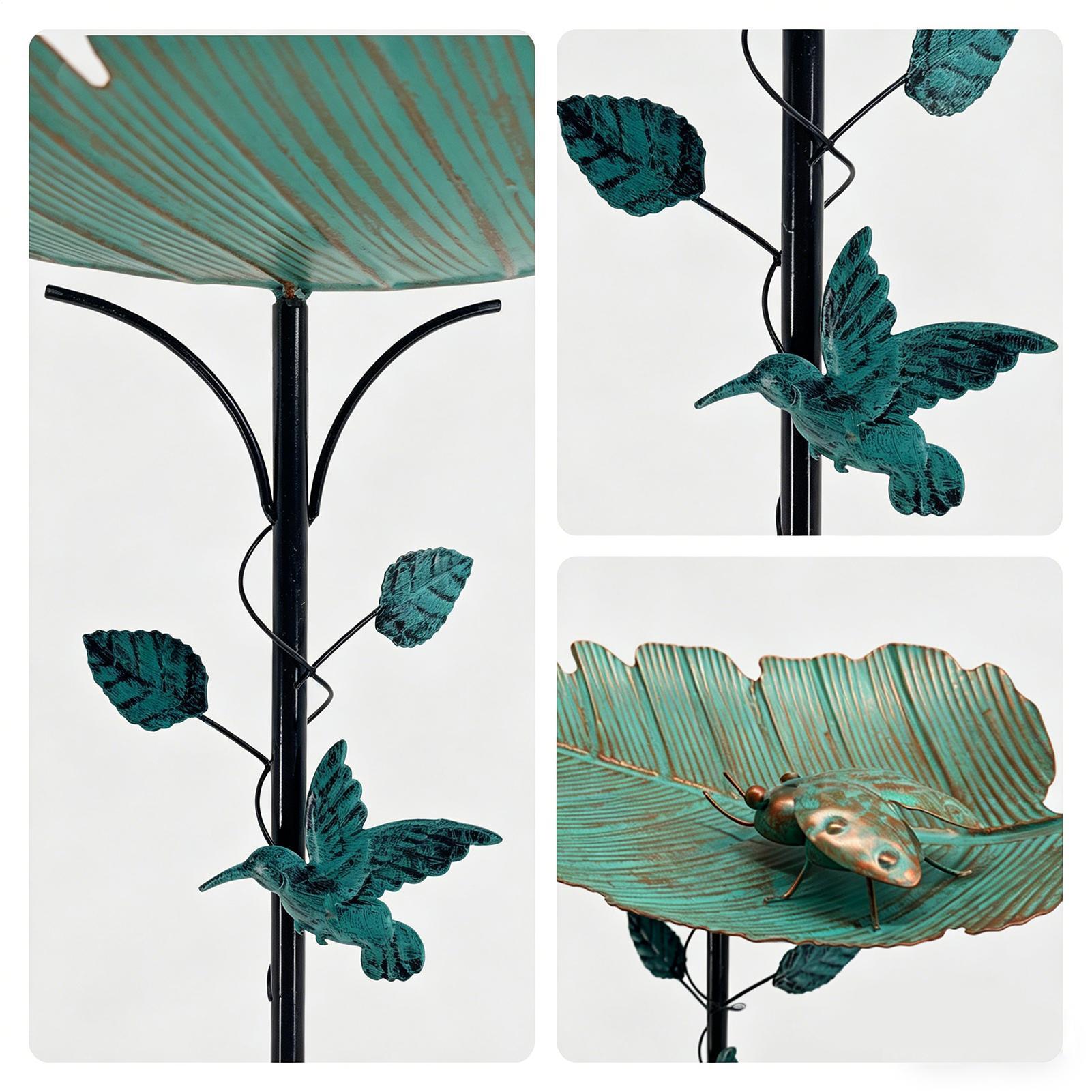 Baño para pájaros decorativo p - Home Decor Outside reseña y precio
