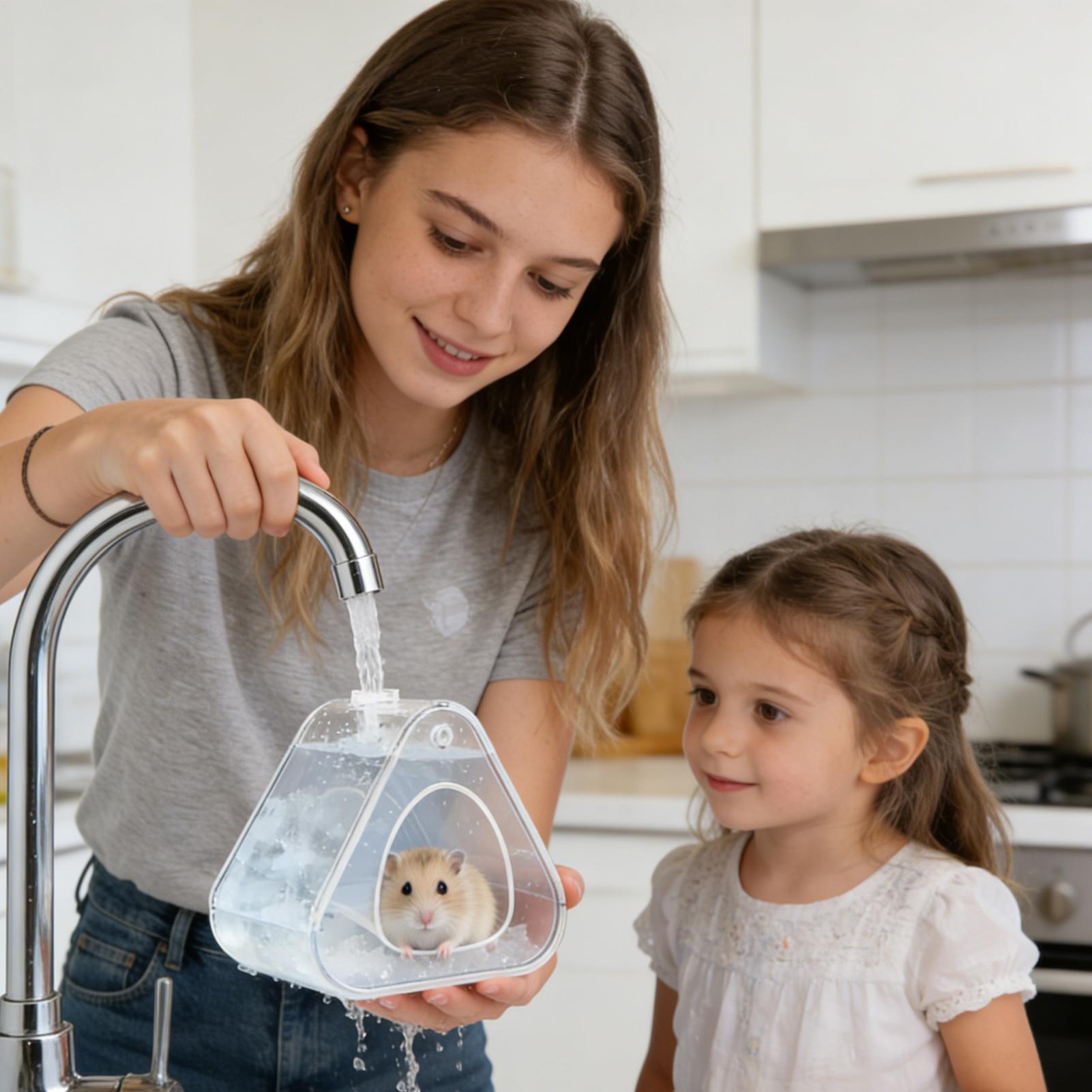 Casa de refrigeración para hám - Home Decor Habitat reseña y precio