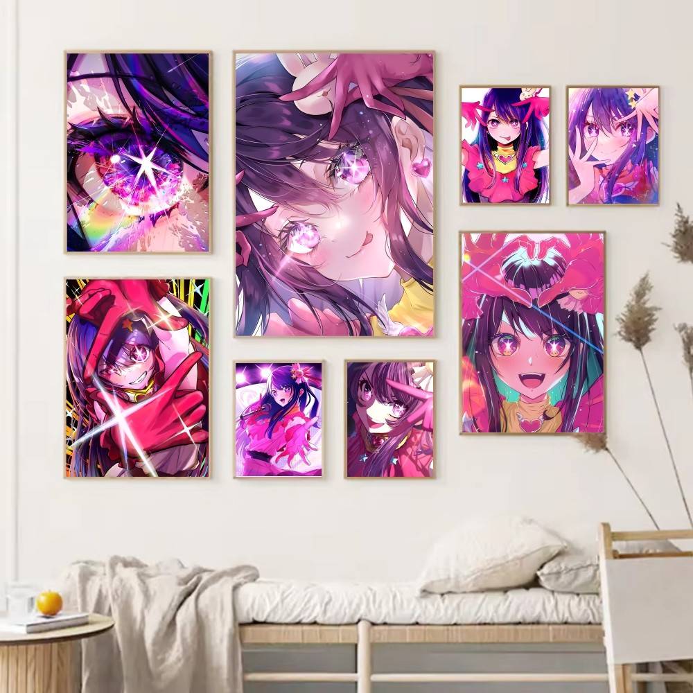Pósteres de personajes de anim - Home Decor Ai reseña y precio