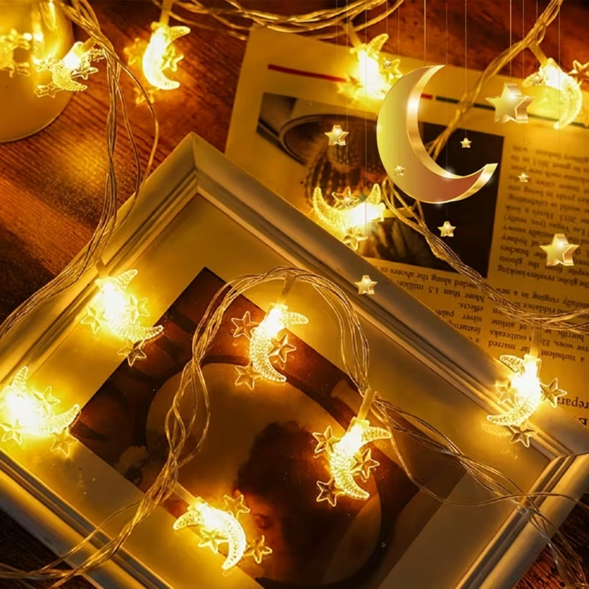 Guirnalda de Luces LED de Luna - Fairy Lights Bedroom reseña y precio