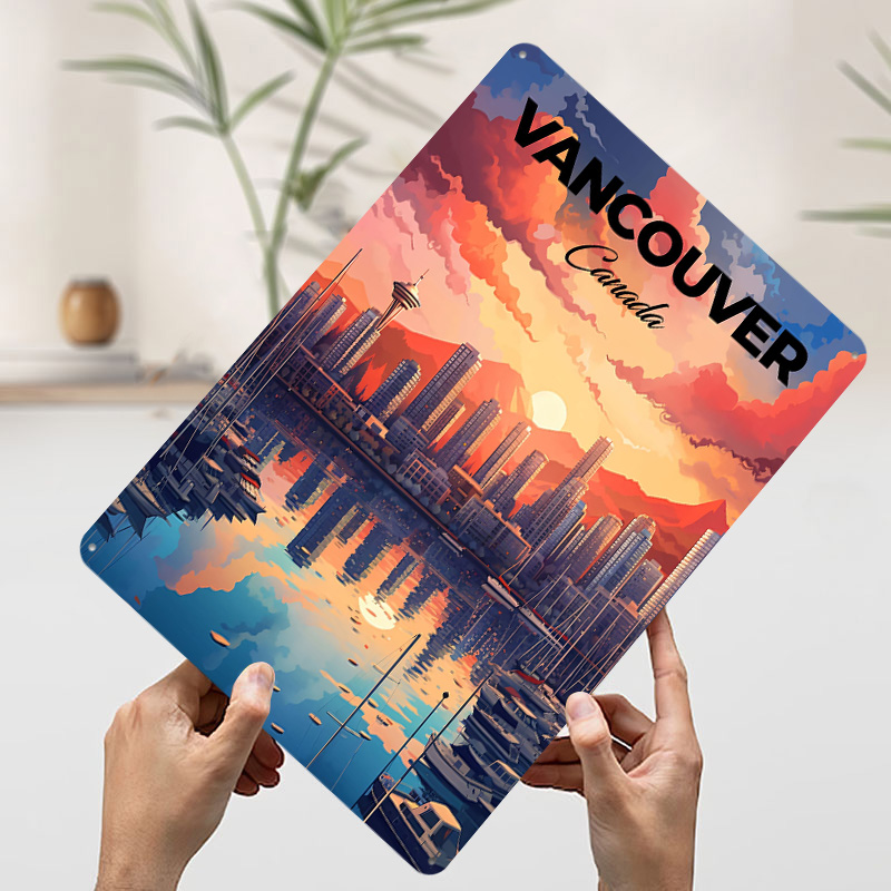 Póster de Viaje de Vancouver,  - Home Decor Vancouver reseña y precio