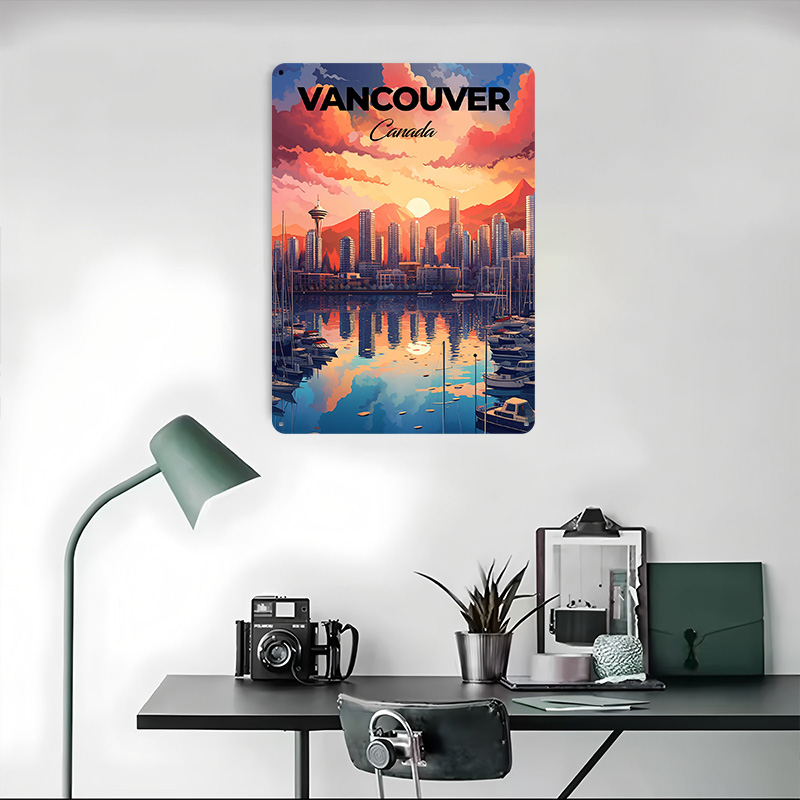 Póster de Viaje de Vancouver,  - Home Decor Vancouver reseña y precio