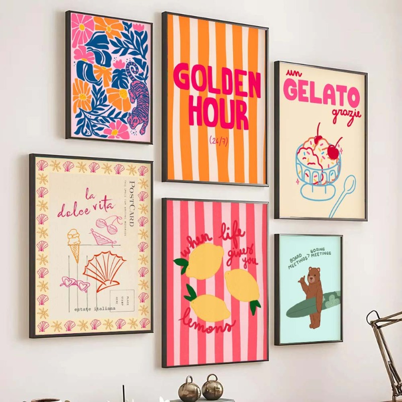 Póster de muy buen gusto Tropi - Home Decor Aesthetic Pinterest reseña y precio