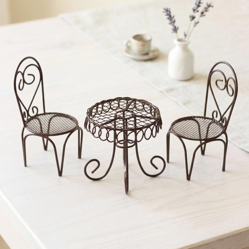 1/3 Piezas de Muebles de Hierr - Home Decor Furniture reseña y precio