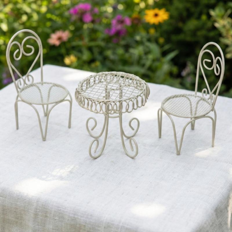 1/3 Piezas de Muebles de Hierr - Home Decor Furniture reseña y precio