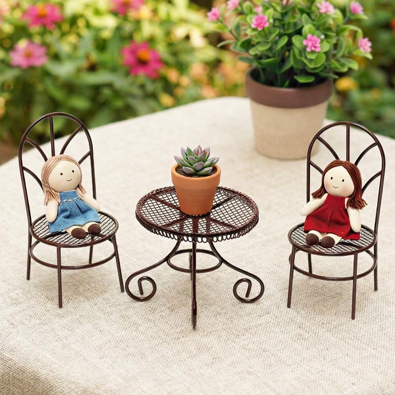 1/3 Piezas de Muebles de Hierr - Home Decor Furniture reseña y precio