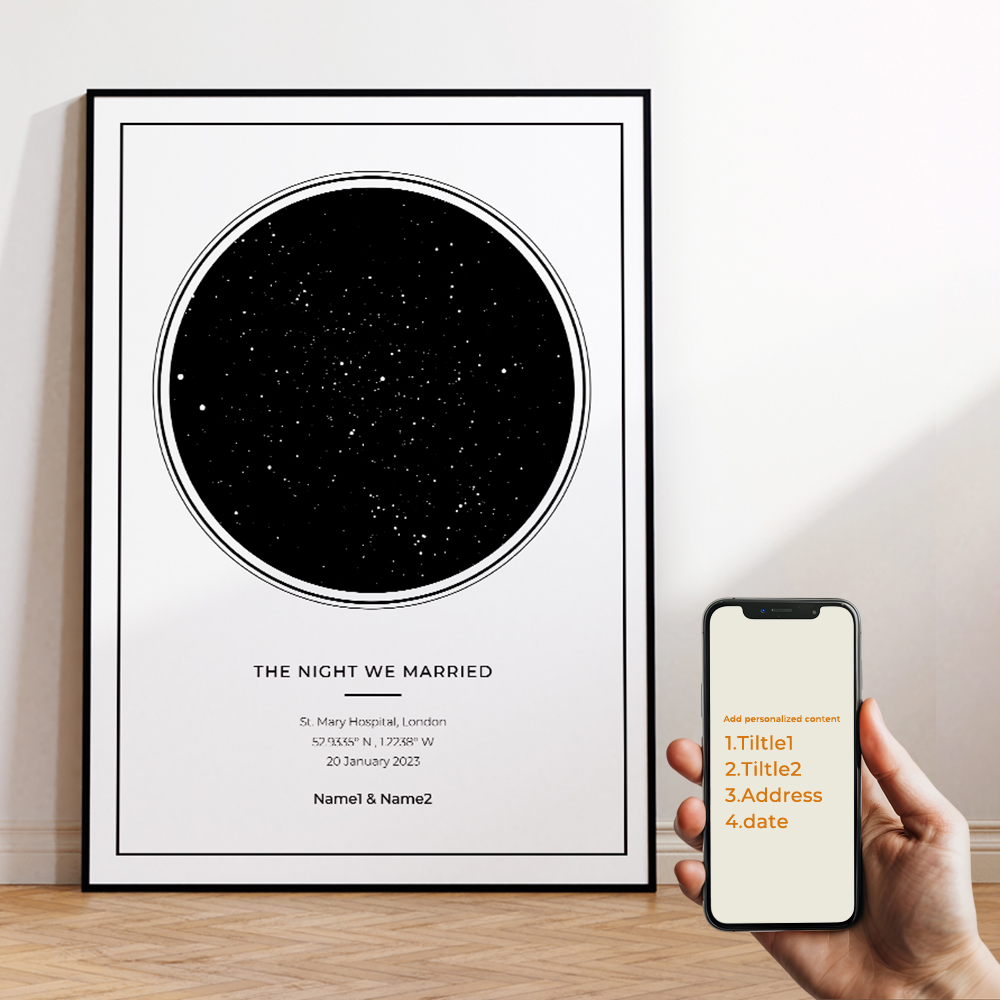 Mapa de estrella de cielo noct - Home Decor Nz reseña y precio