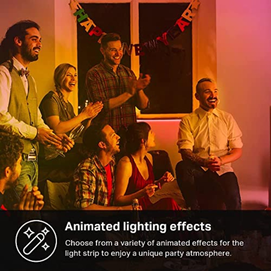 Tira de luces LED, 50 zonas de - Led Strip Lights reseña y precio