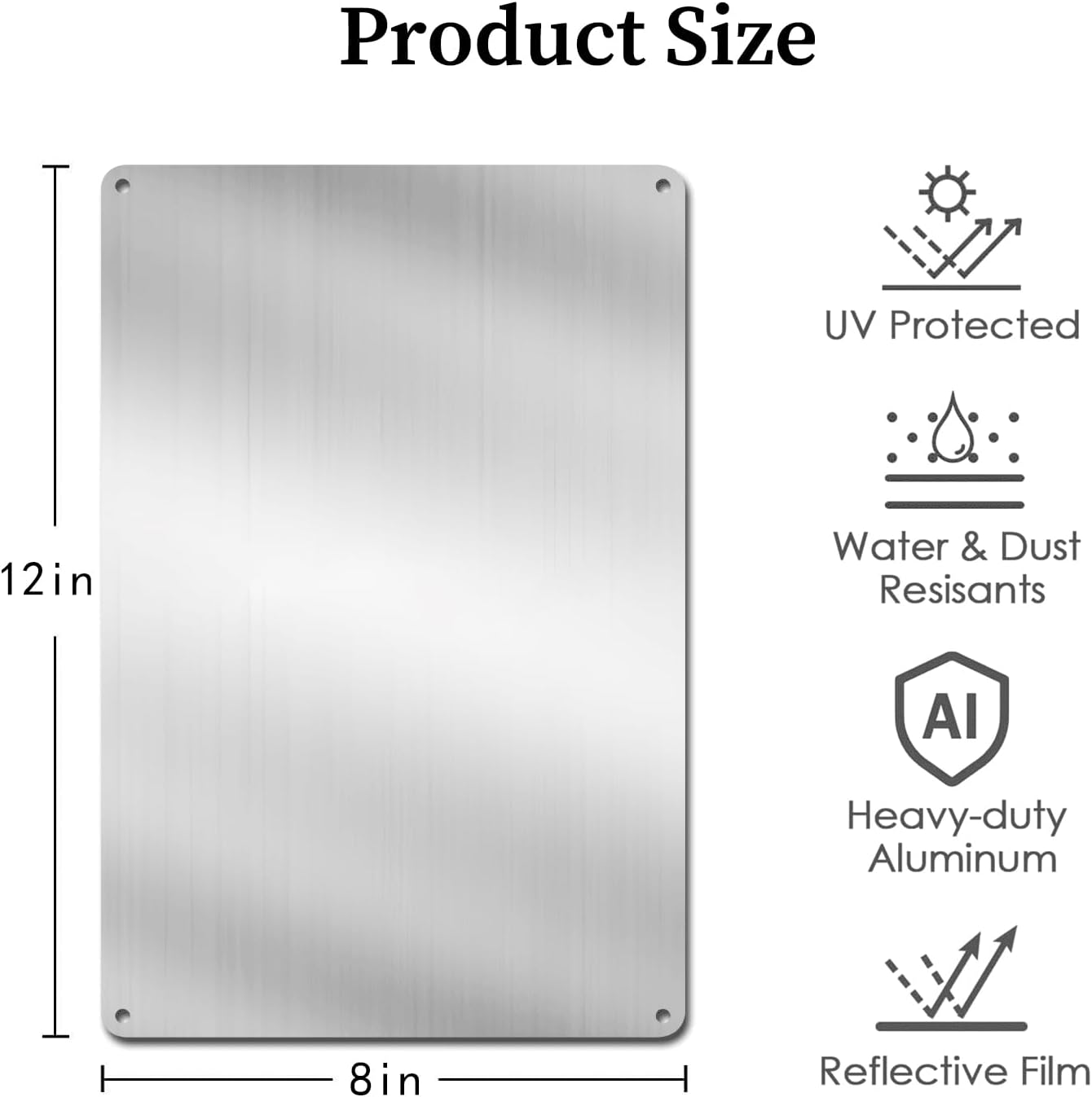 Letrero de metal para decoraci - Home Decor Jobs reseña y precio