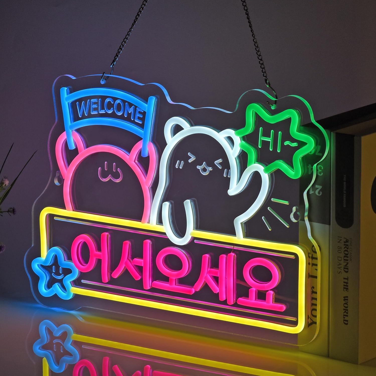 Letrero Luminoso de Neón de Bi - Home Decor Market reseña y precio
