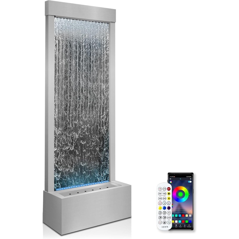 Fuente de cascada para interio - Home Decor Free App reseña y precio