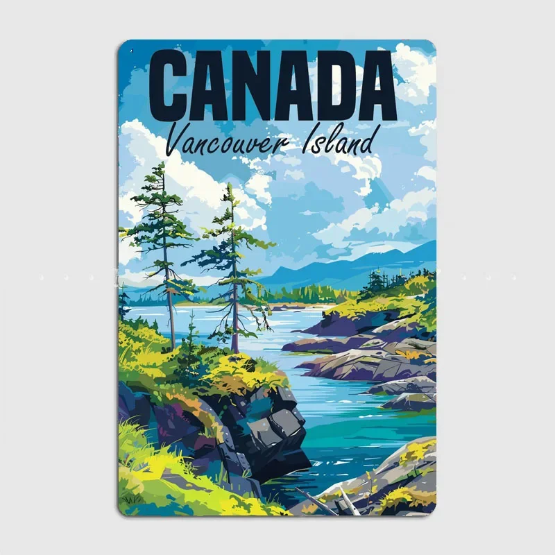 Póster de punto escénico de vi - Home Decor Vancouver reseña y precio