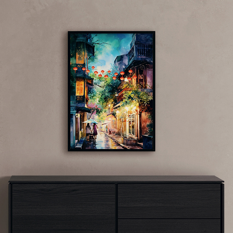 Póster de Pueblo Vietnamita, E - Home Decor Market reseña y precio