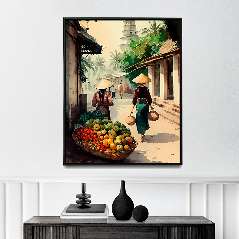 Póster de Pueblo Vietnamita, E - Home Decor Market reseña y precio