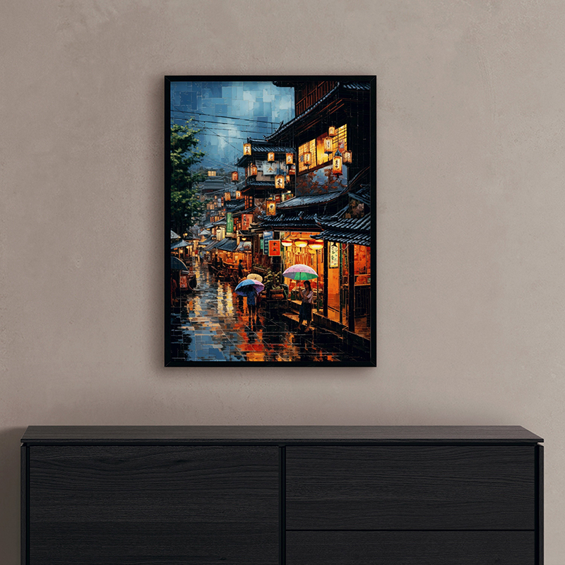 Póster de Pueblo Vietnamita, E - Home Decor Market reseña y precio
