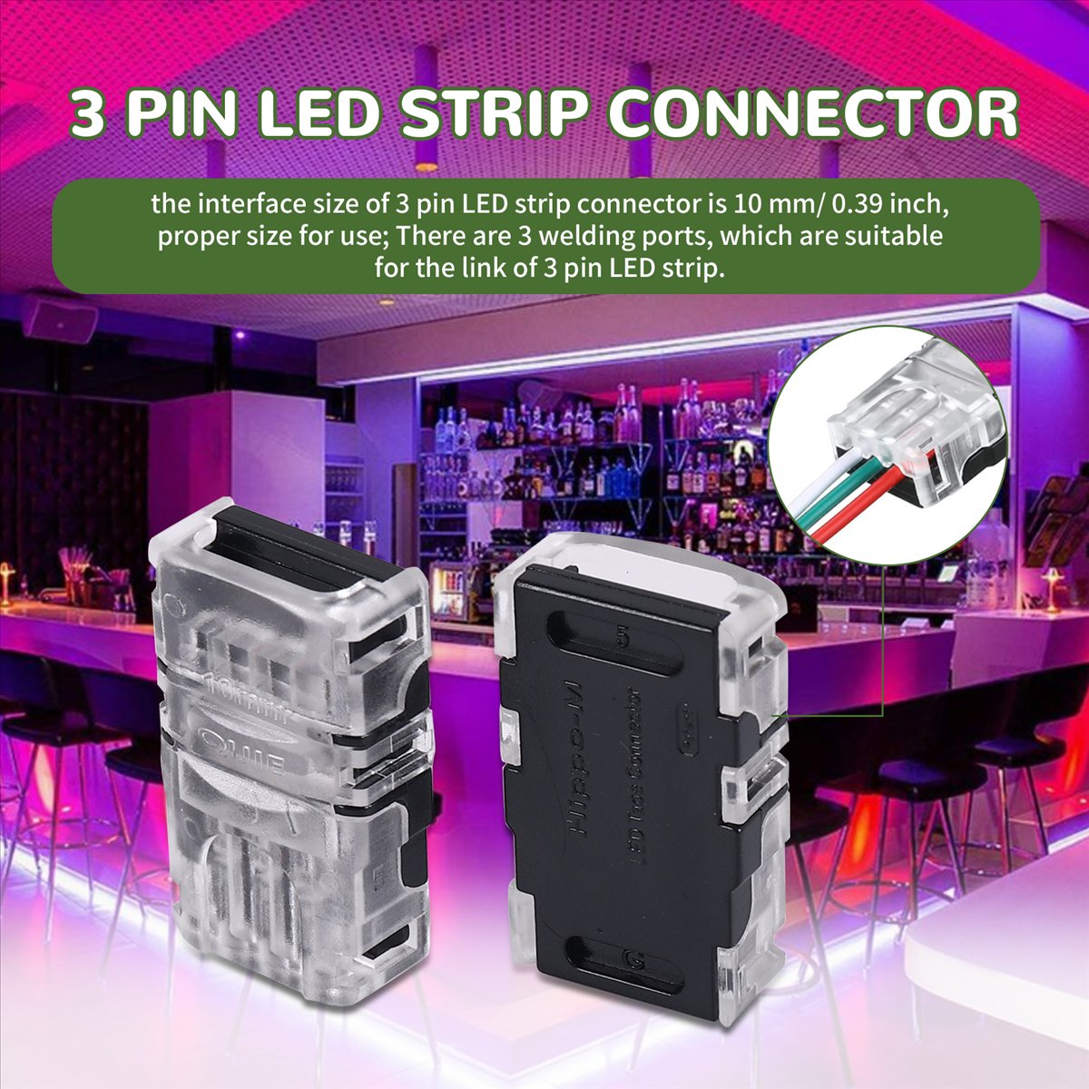 Conectores de Tira LED de 3 Pi - Led Strip Lights reseña y precio