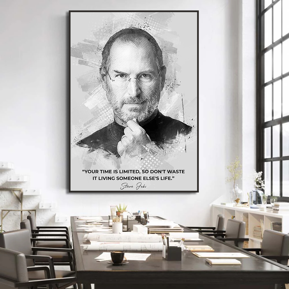 Jobs-pintura en lienzo de Stev - Home Decor Jobs reseña y precio