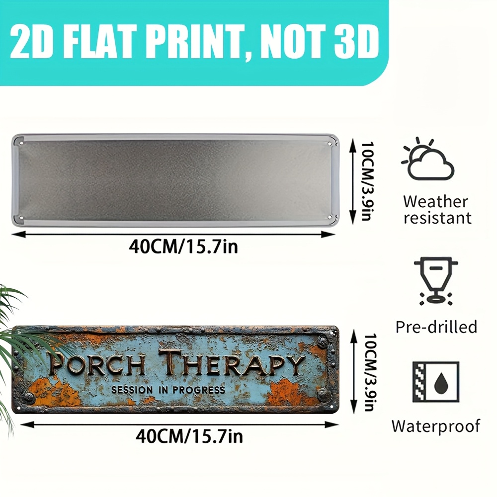 Letrero Metálico Decorativo 2D - Home Decor Outside reseña y precio