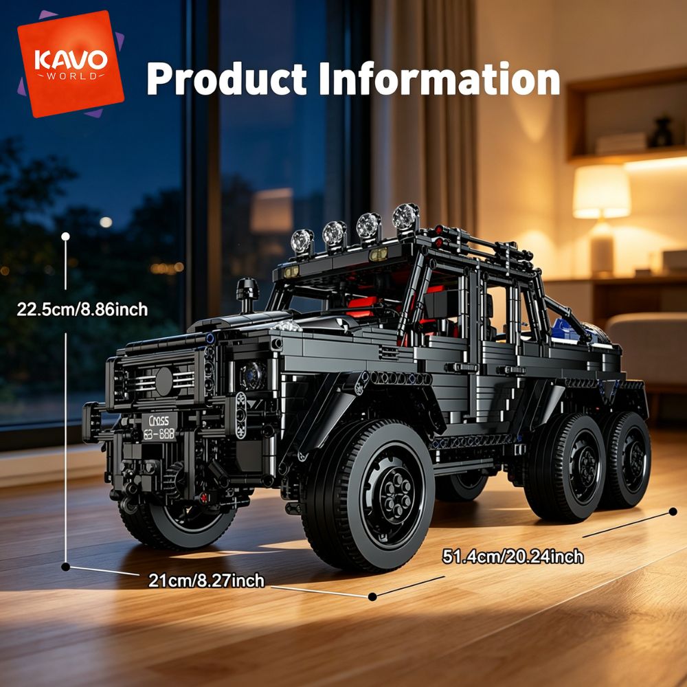 KAVOWORLD Camión Todoterreno 6 - Home Decor Solo reseña y precio